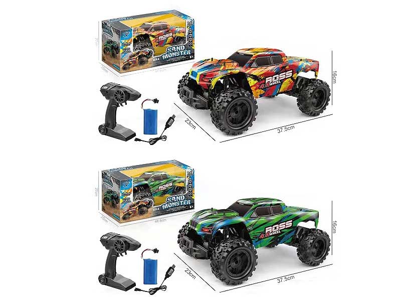 1:10 R/C Car W/Charger(2C) toys