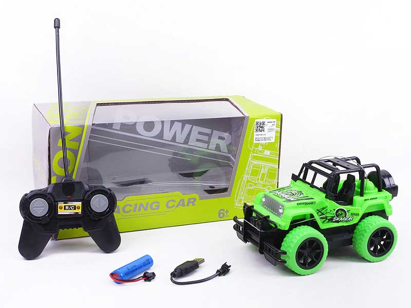 R/C Jeep 4Ways W/Charge toys