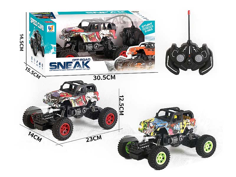 1:16 R/C Climbing  Car 5Ways W/L_Charge(2C) toys