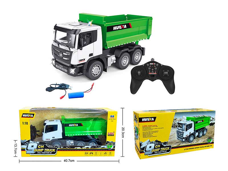 1:18 R/C Truck 9Ways W/Charger toys