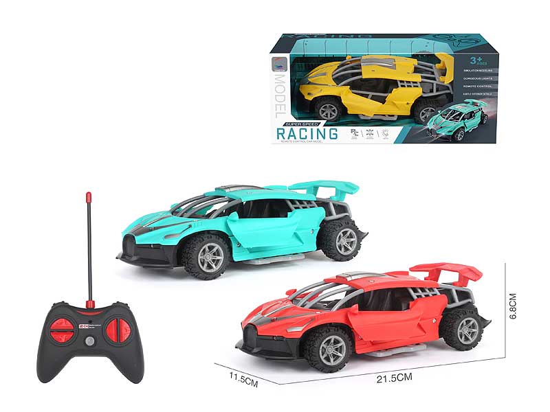 1：18 4Ways RC Racing Car W/L (3C) toys