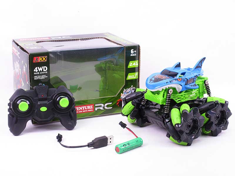 2.4G R/C Stunt Car W/Charge toys