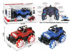 2.4G 1:18 R/C Stunt Car 11Ways W/L_Charge(2C) toys