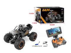 1:18 WIFI Camera RC Alloy Climbing Car W/Charge toys