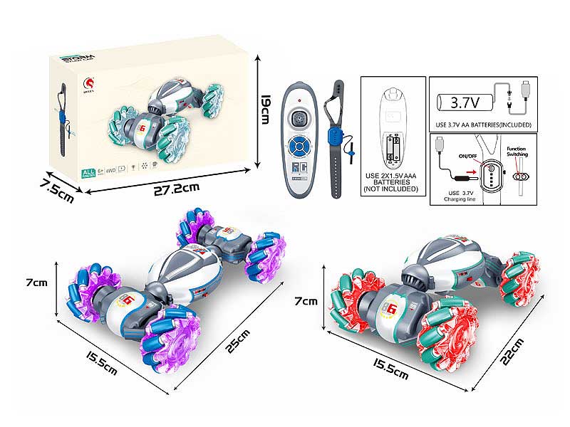 1:18 R/C Torsion Car  W/L_Charge(2C) toys