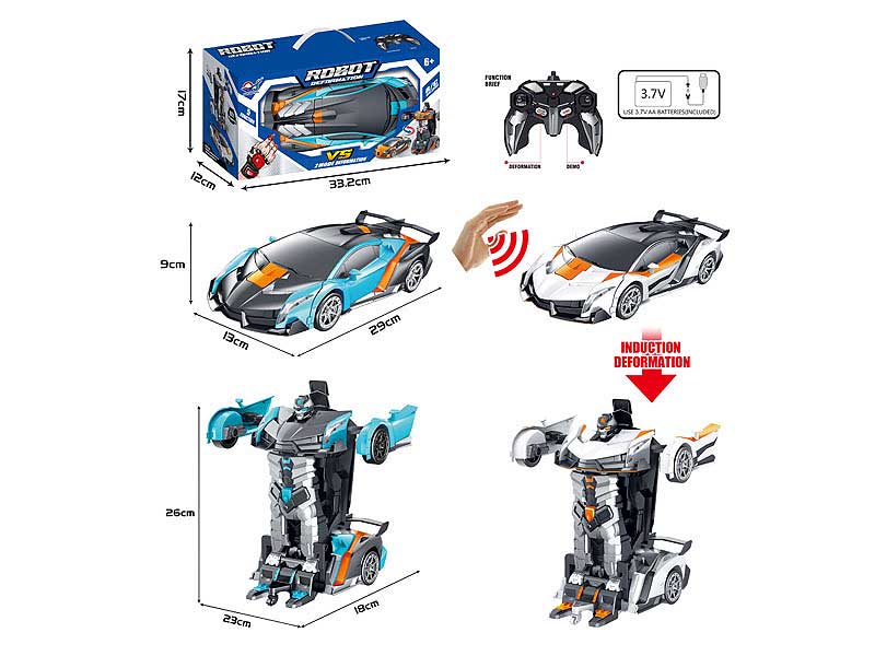 1:14 R/C Transforms Car W/L_M_Charge(2C) toys