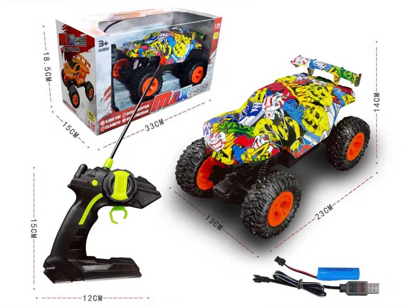 R/C Climbing Car 4Ways W/Charge toys