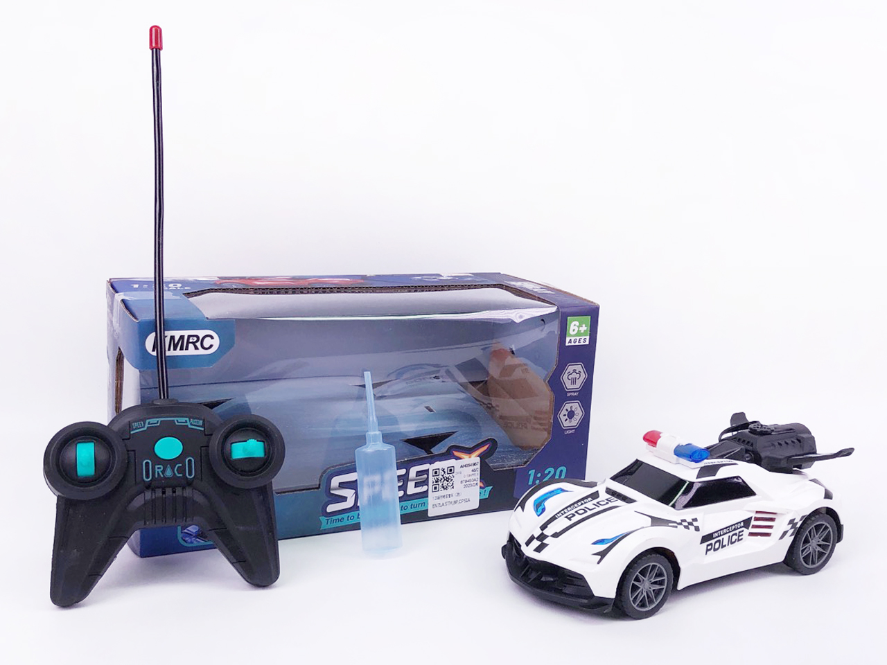 1:20 R/C Spray Police Car(2C) toys