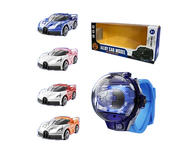 2.4G Die Cast Car R/C W/L(4C) toys