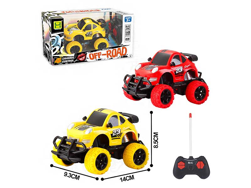 1:43 R/C Car 4Ways W/L(2C) toys