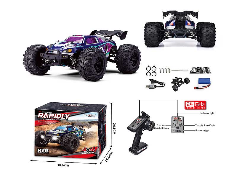 2.4G 1:16 R/C 4Wd Car W/L_Charge(2C) toys