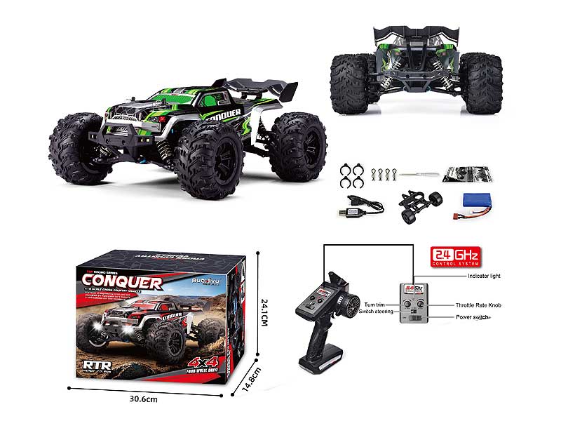 2.4G 1:16 R/C 4Wd Car W/L_Charge(2C) toys