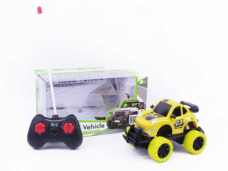 1:43 R/C Cross-country Car 4Ways W/L(2C) toys