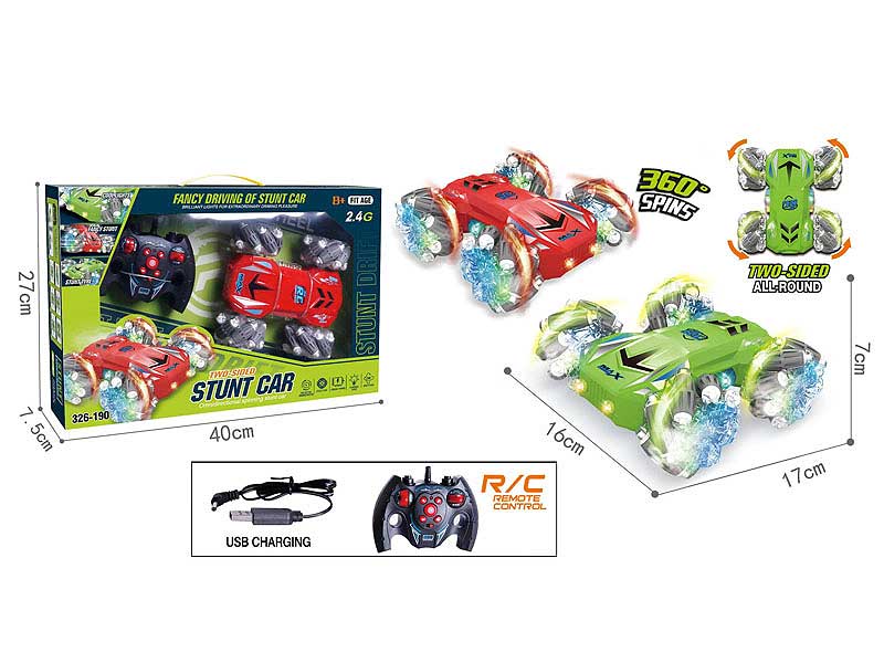 2.4G R/C Stunt Car W/Charge(2C) toys