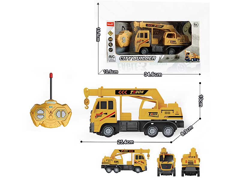 R/C Construction Truck 4Ways W/L toys