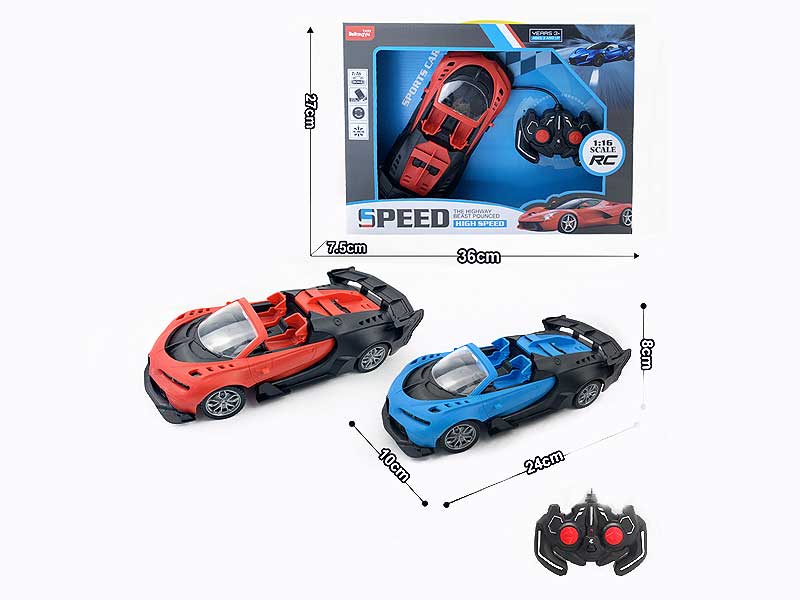 1:16 R/C Car 4Ways(2C) toys