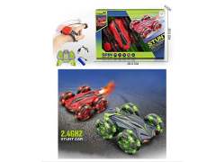 2.4G 1:18 R/C Stunt Car 10Ways W/Charge(2C) toys