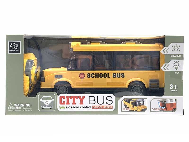 R/C School Bus W/L toys