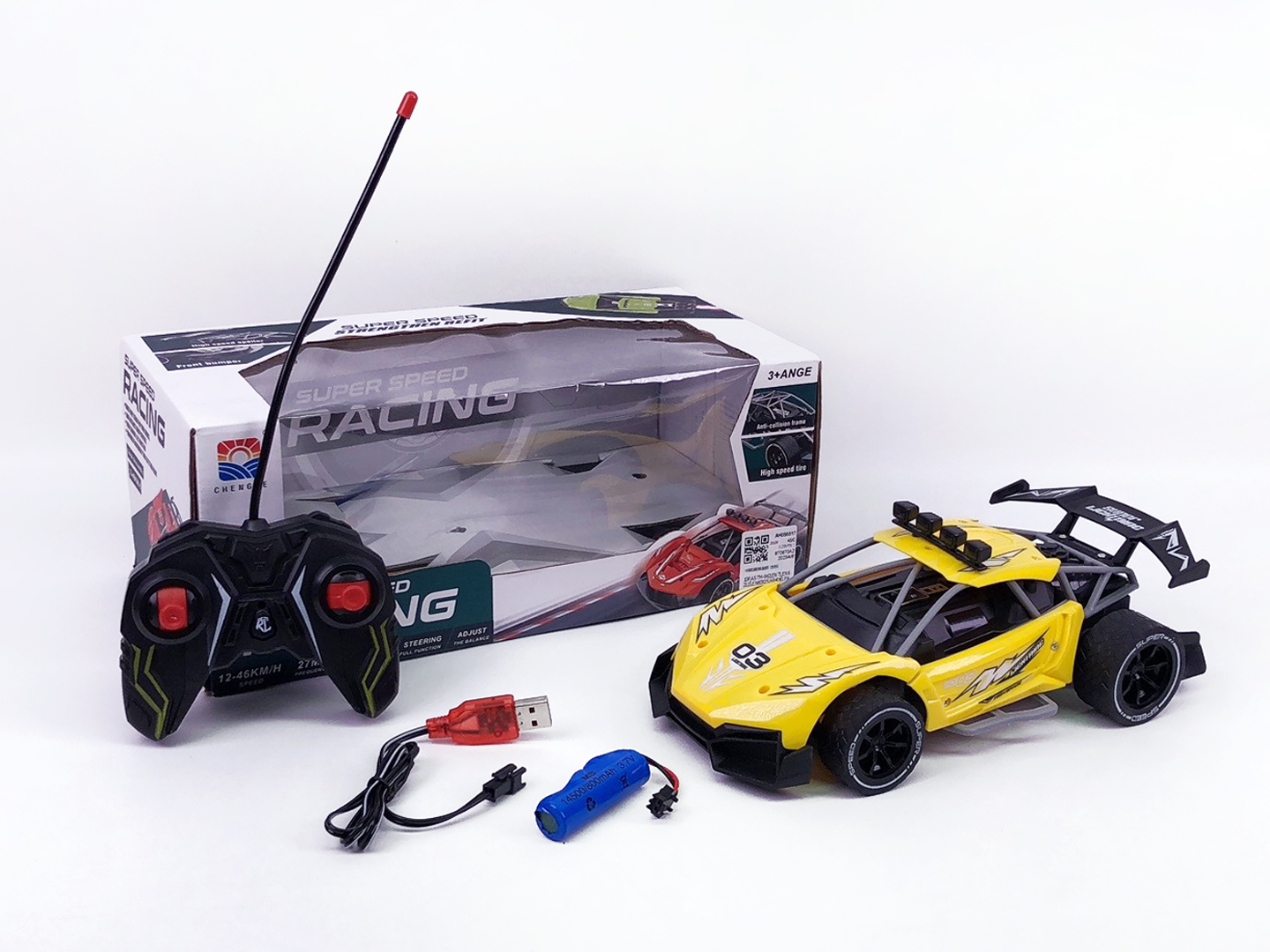 1:16 R/C Car 4Ways W/Charge(2C) toys