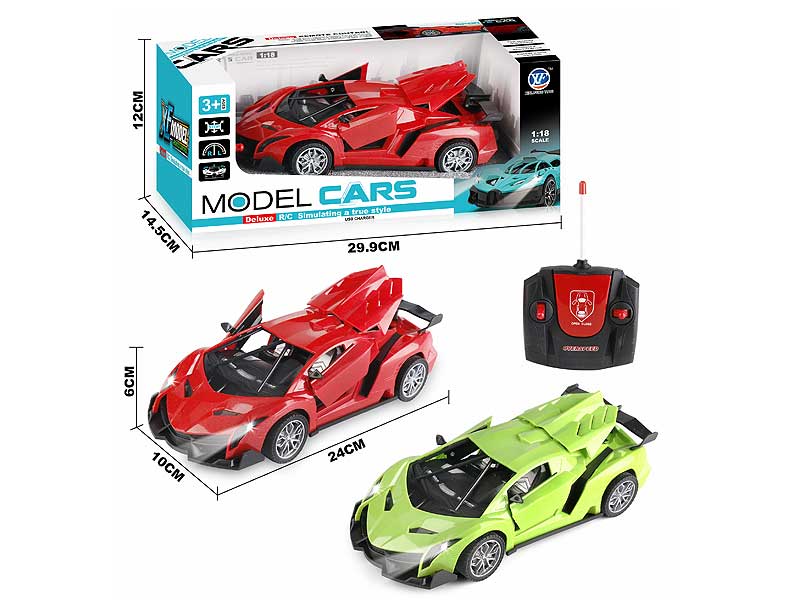 1:18 R/C Car 5Ways(2C) toys