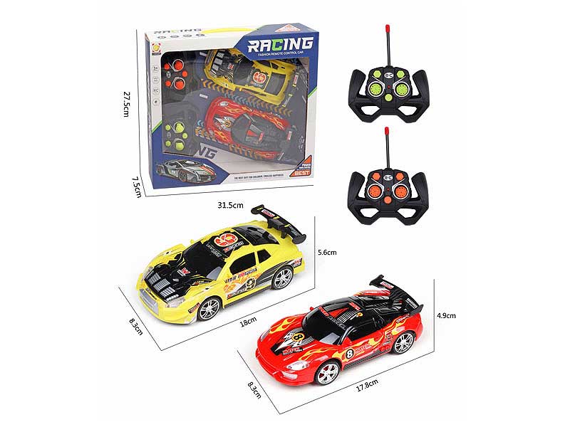 R/C Racing Car 4Ways(2C) toys