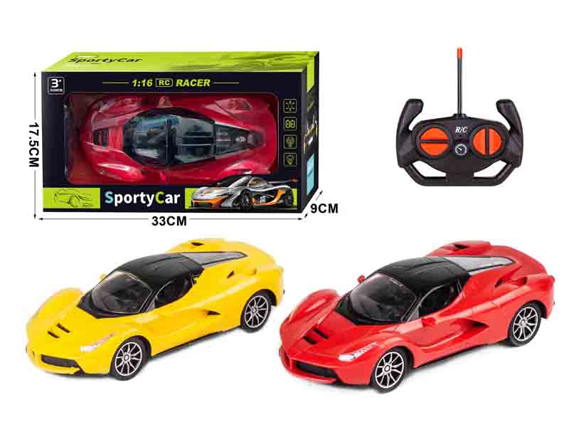 1:16 R/C Racing Car 4Way W/L(2C) toys