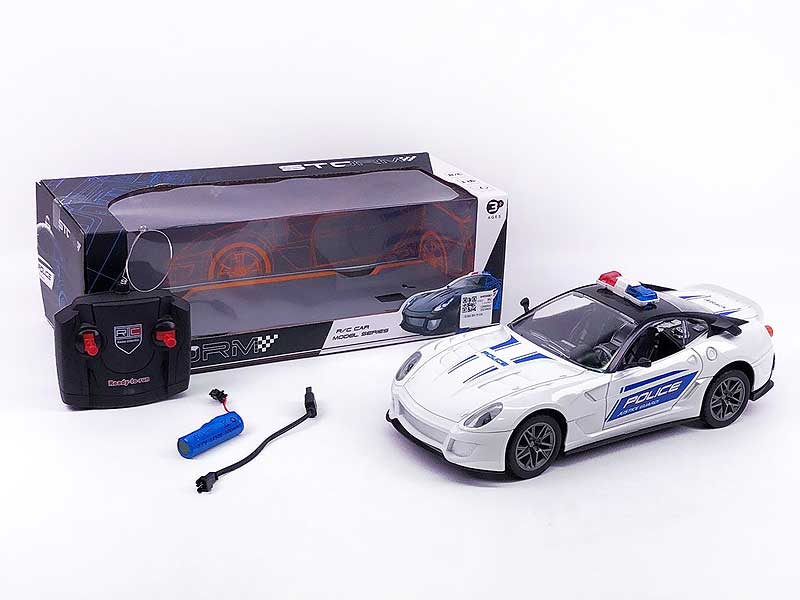 1:16 R/C Police Car 4Ways W/Charge(2C) toys
