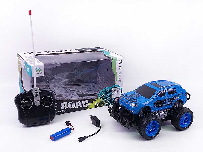 R/C Cross-country Car 4Ways W/Charge(2C) toys