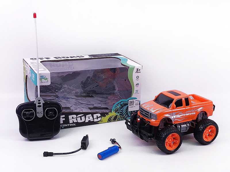 R/C Cross-country Car 4Ways W/Charge(2C) toys