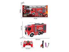 2.4G 1:24 R/C Fire Engine W/L_Charge toys