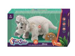 R/C  Plush Triceratops