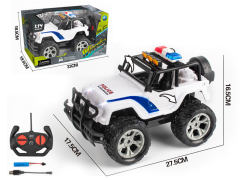 1:14 R/C Cross-country Police Car 4Ways W/Charge