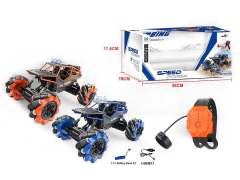 1：16 R/C Die Cast Stunt Car W/Charger(2C)