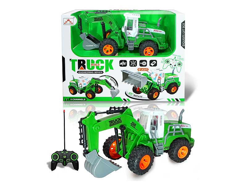 R/C Construction Truck 5Ways W/L toys