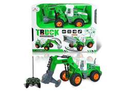 R/C Construction Truck 5Ways W/L