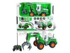 R/C Construction Truck 5Ways W/L toys