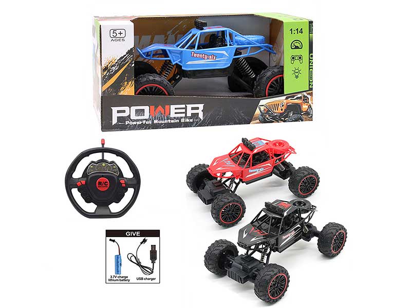 1:14 R/C Climbing Car 4Ways W/Charge(3C) toys