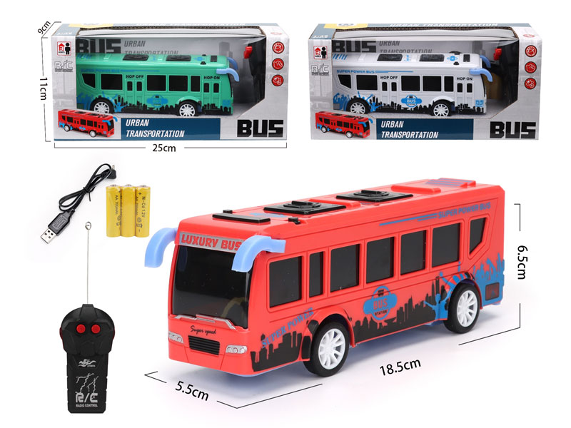 1:40 R/C Bus 2Ways W/Charge(3C) toys