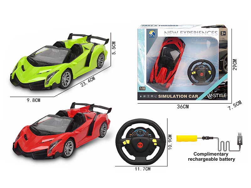 1:18 R/C Car 4Ways W/L_Charge(2C) toys