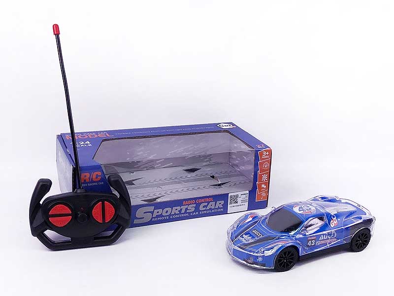 1:24 R/C Racing Car 4Way W/L toys