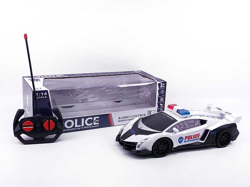 1:14 R/C Police Car 4Ways toys