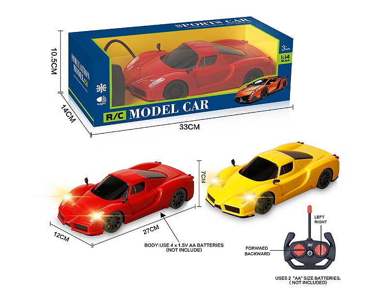 1:14 R/C Car 4Ways W/L_Charge(2C) toys