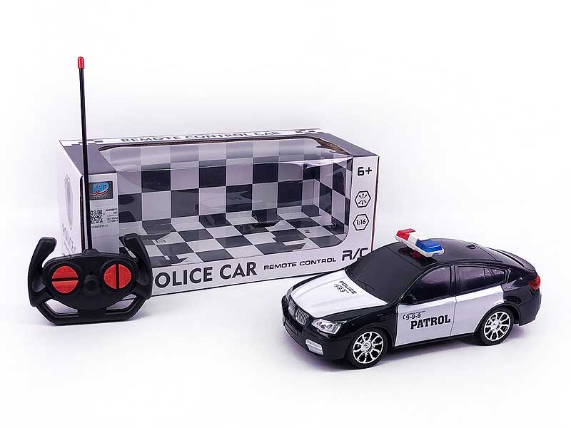 R/C Police Car 4Way W/L toys