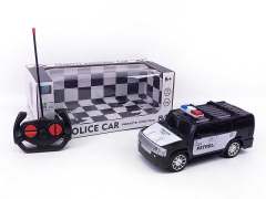 R/C Police Car 4Way W/L