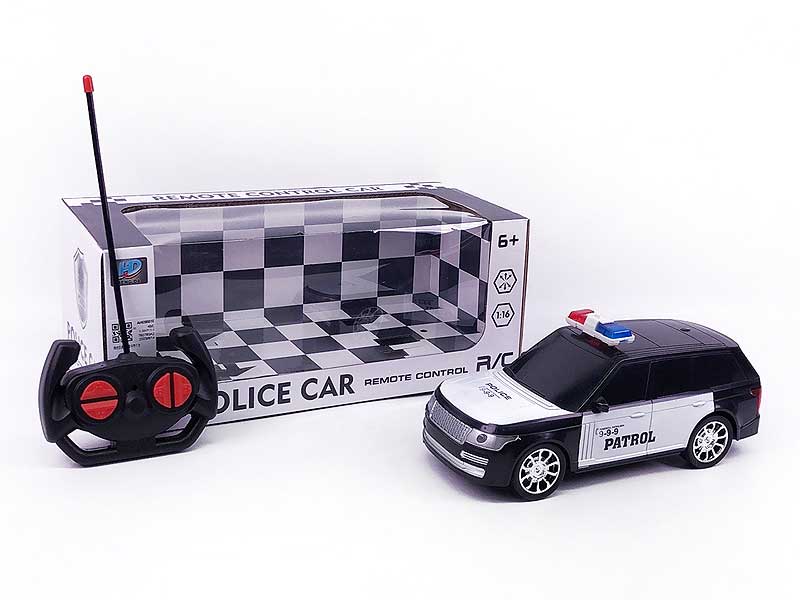 R/C Police Car 4Way W/L toys