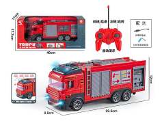 1:16 R/C Fire Engine 5Ways W/L_M_Charge