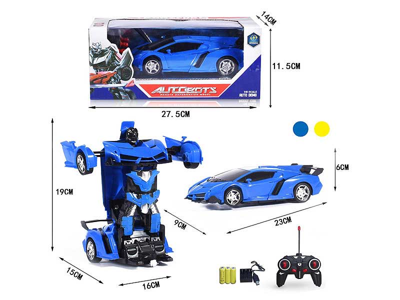 1：18 R/C Transform  Car（2C) toys