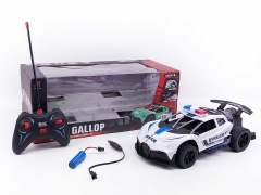 R/C Police Car 4Way W/L_Charge