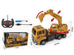 1:16 R/C Construction Truck 4Ways W/L_Charge