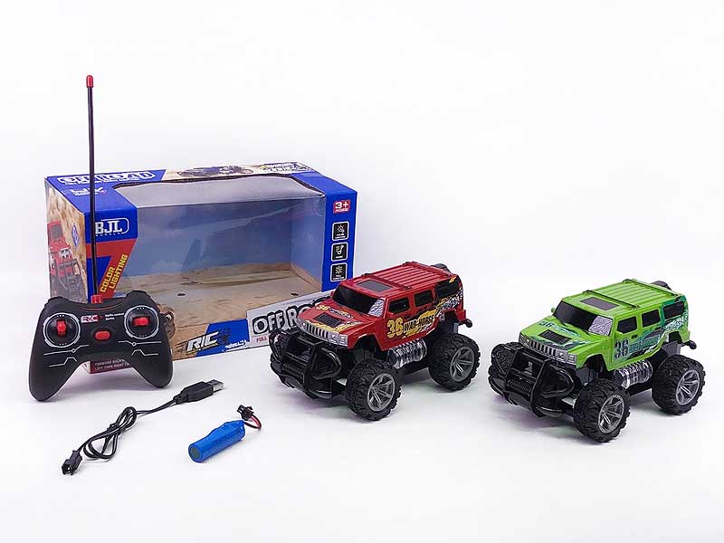 1:20 R/C Cross-country Car 4Ways  W/L_M_Charge(2C) toys